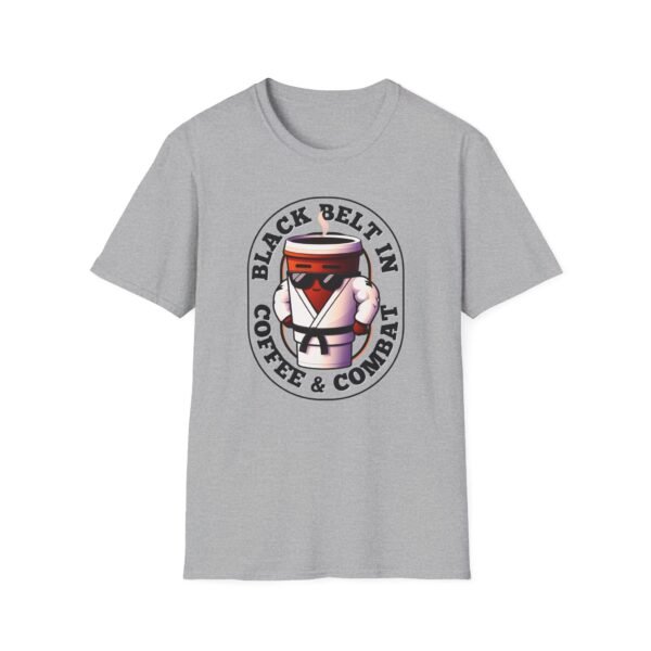 Black Belt Brew tee in gray