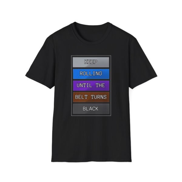 Keep Rolling tee in black