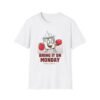 Coffee mug with boxing gloves in fight stance