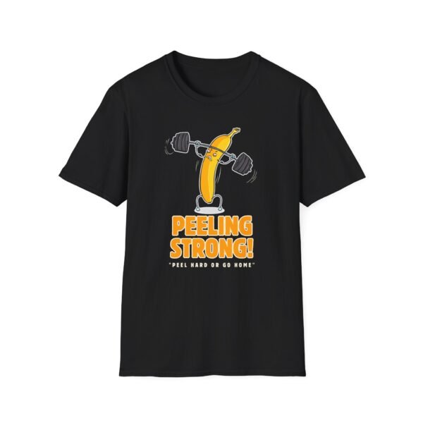 Peeling Strong tee in black