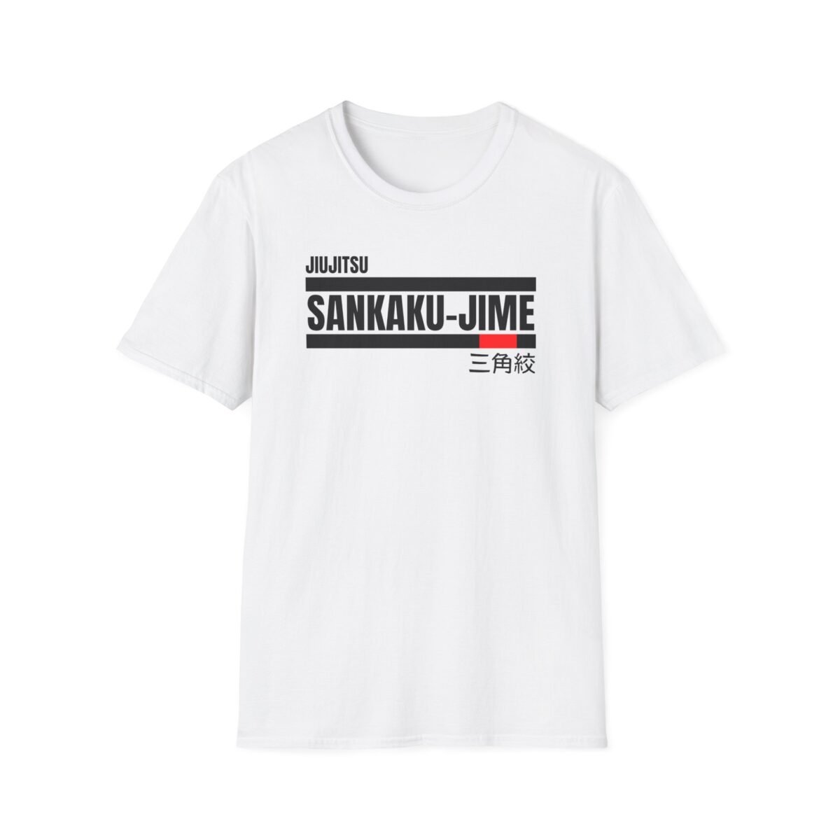 Sankaku Jime triangle choke jiujitsu kanji design