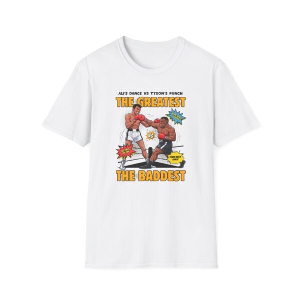 Cartoon Muhammad Ali boxing Mike Tyson