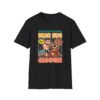Bear Hug Champion Tee in black with grappling gloves
