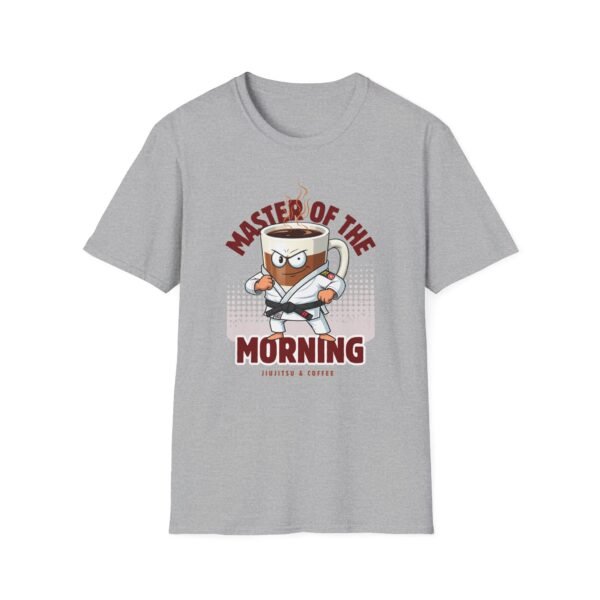 Master of the Morning tee in gray