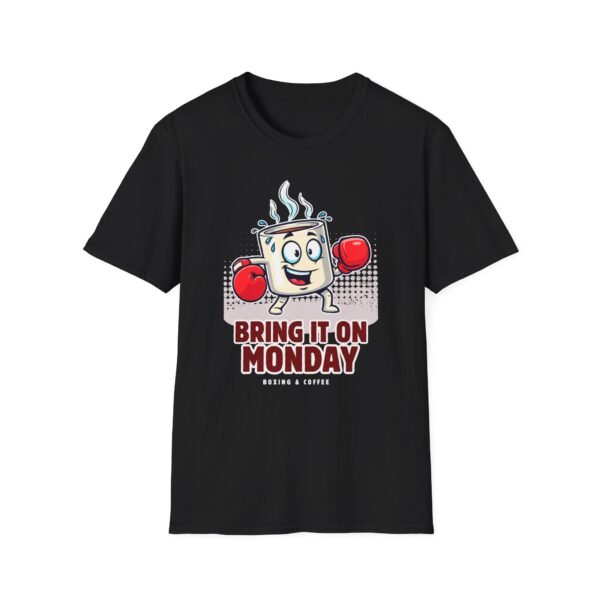 Bring It Monday tee in black