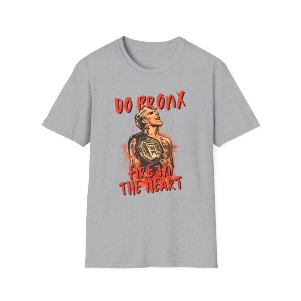 Do Bronx Fire in the Heart tee in gray