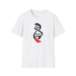 DNA strand transforming into a BJJ black belt