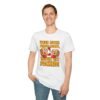 Model wearing Cardboard Combat tee