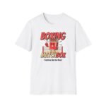 Match box with boxing gloves in boxing ring fighting design