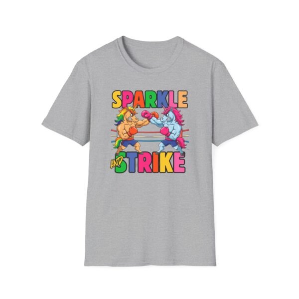 Sparkle and Strike tee in gray