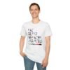 Model wearing Eat Sleep Breathe Jiujitsu tee