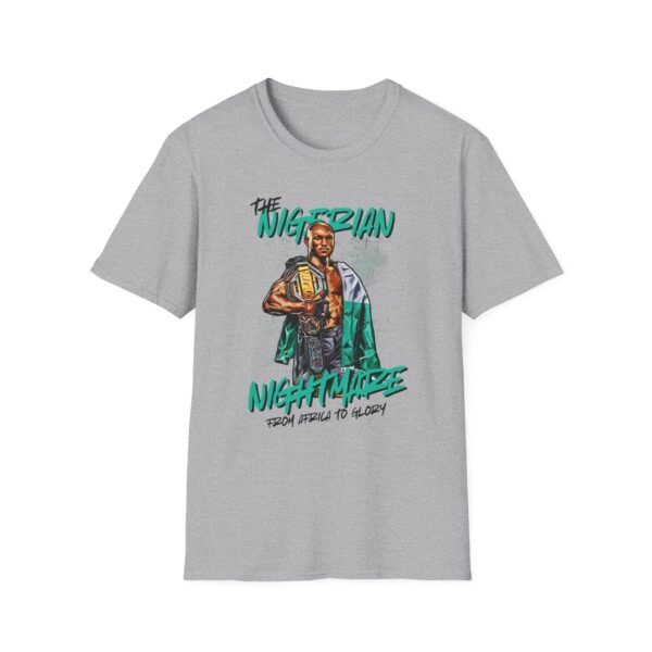 Nigerian Nightmare tee in gray