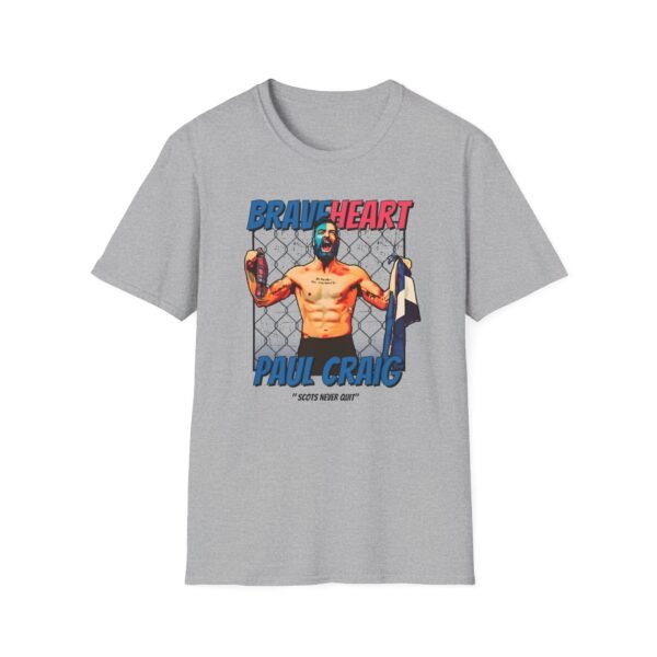 Braveheart tee in gray