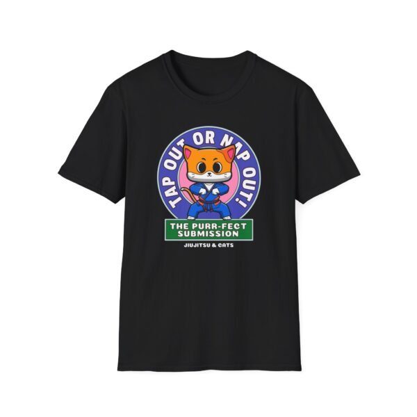 Purr-fect Submission tee in black