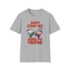 Every bunny kung fu fighting t-shirt in heather gray