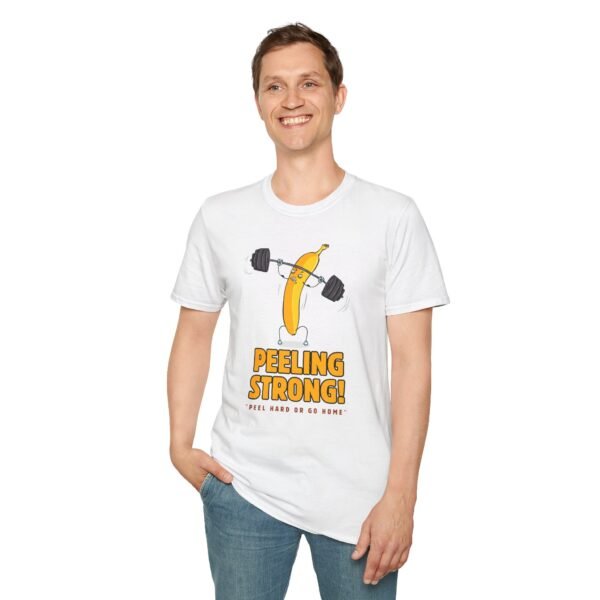 Peeling Strong tee in black