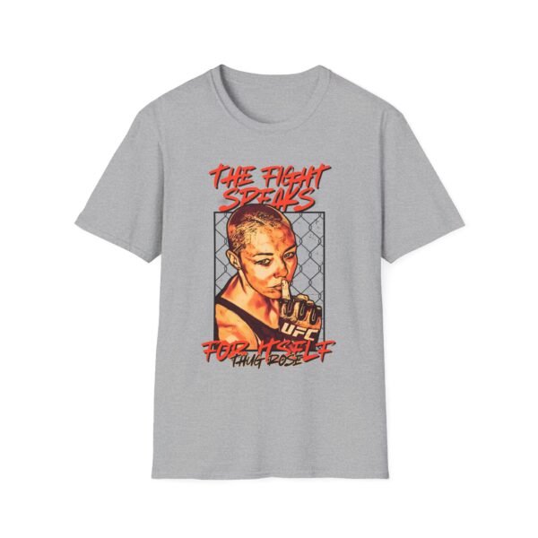 Silence the Doubt tee in gray
