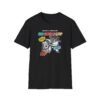 Old School Grip Tee in black with controller beside it