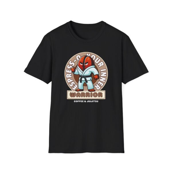 Espress-o Warrior tee in black