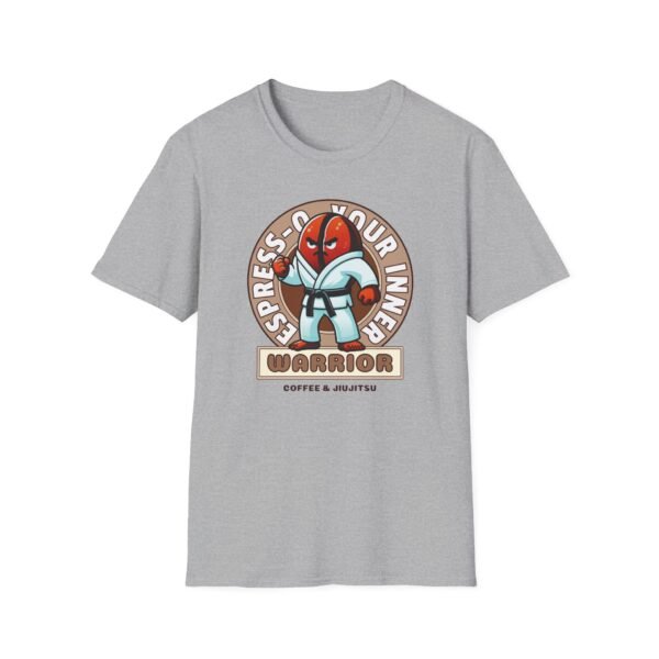 Espress-o Warrior tee in gray