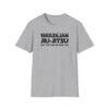May the Flow Be With You tee in gray