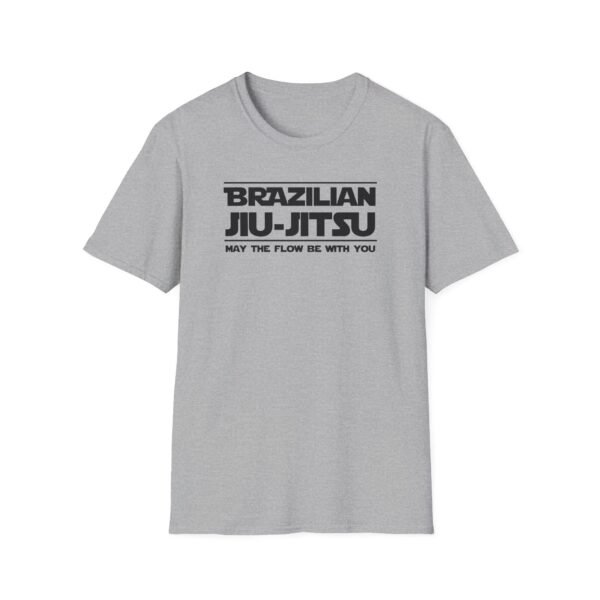 May the Flow Be With You tee in gray