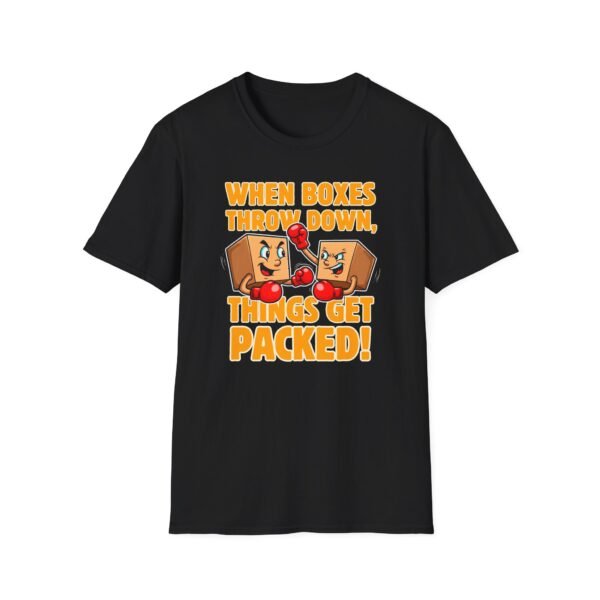 Cardboard Combat tee in black