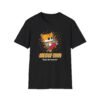 Meow Thai tee in black