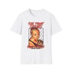 Rose Namajunas shush gesture artwork