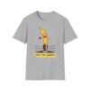 Peel the Power tee in gray