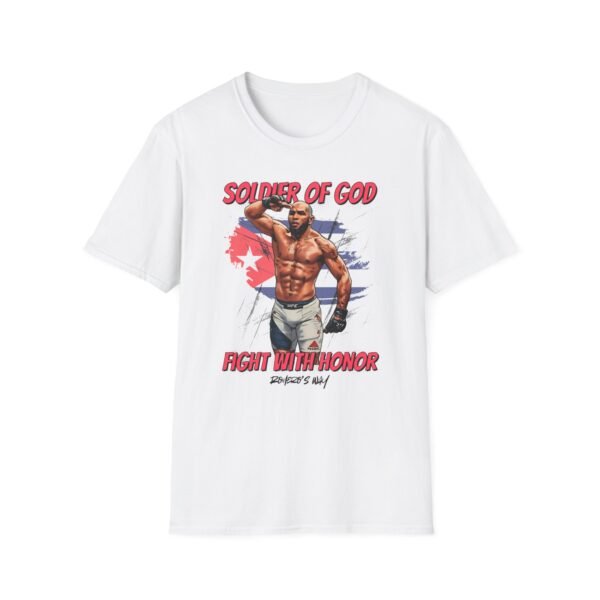Yoel Romero soldier salute artwork