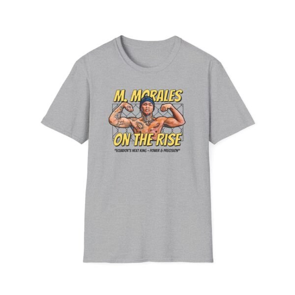 Power and Precision tee in gray