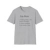 Folding Clothes tee in gray